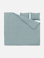 Flounced-trim Duvet Cover Set