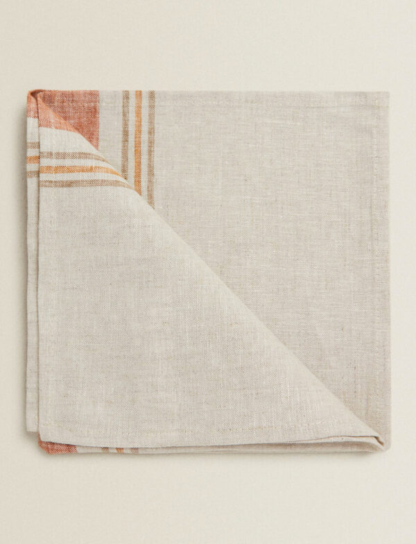 Striped Linen Napkins