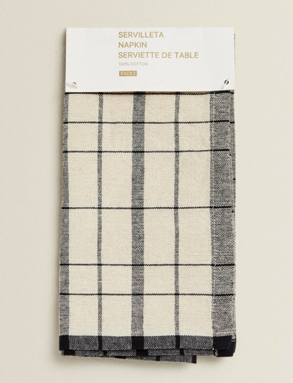 Cotton Checked Napkin